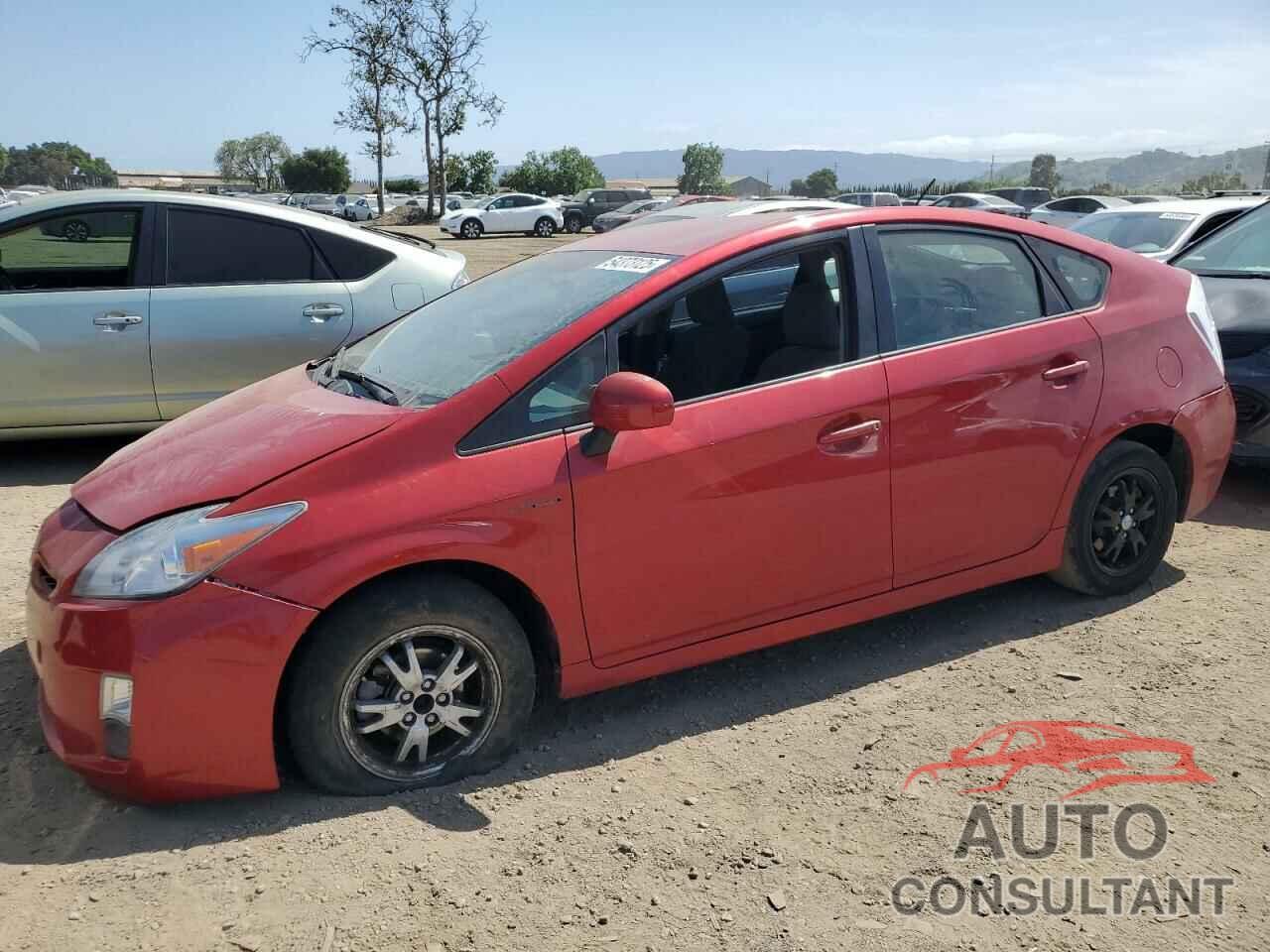 TOYOTA PRIUS 2010 - JTDKN3DU3A0077648