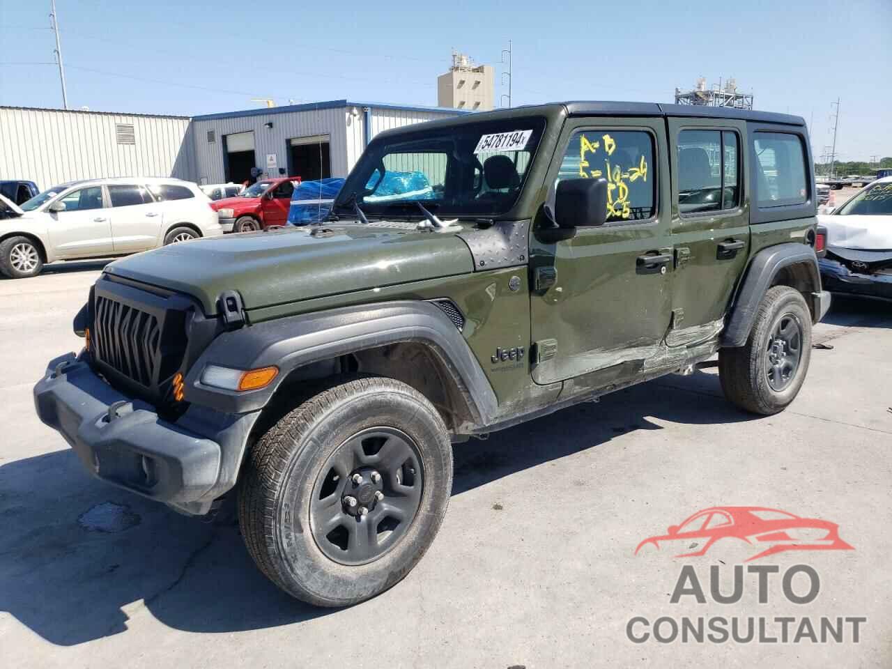 JEEP WRANGLER 2022 - 1C4HJXDN4NW196365