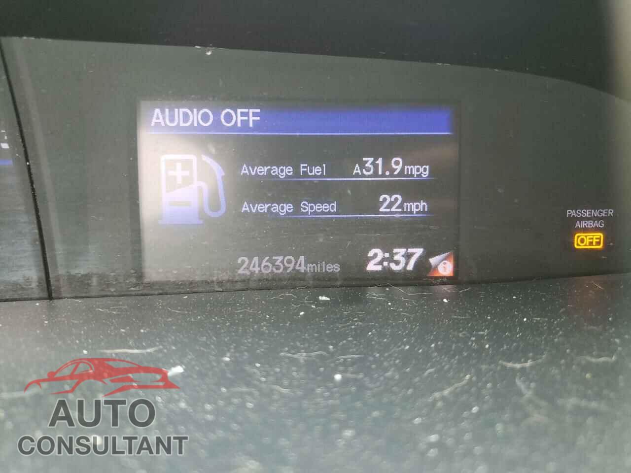 HONDA CIVIC 2012 - 2HGFG3B57CH511108