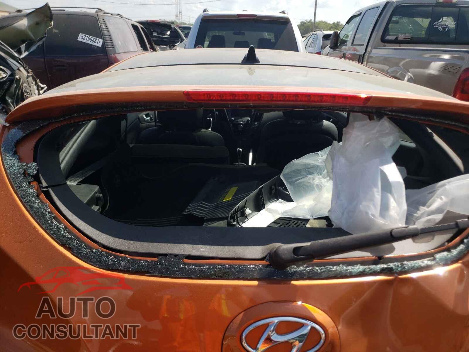 HYUNDAI VELOSTER 2016 - KMHTC6AE9GU266410