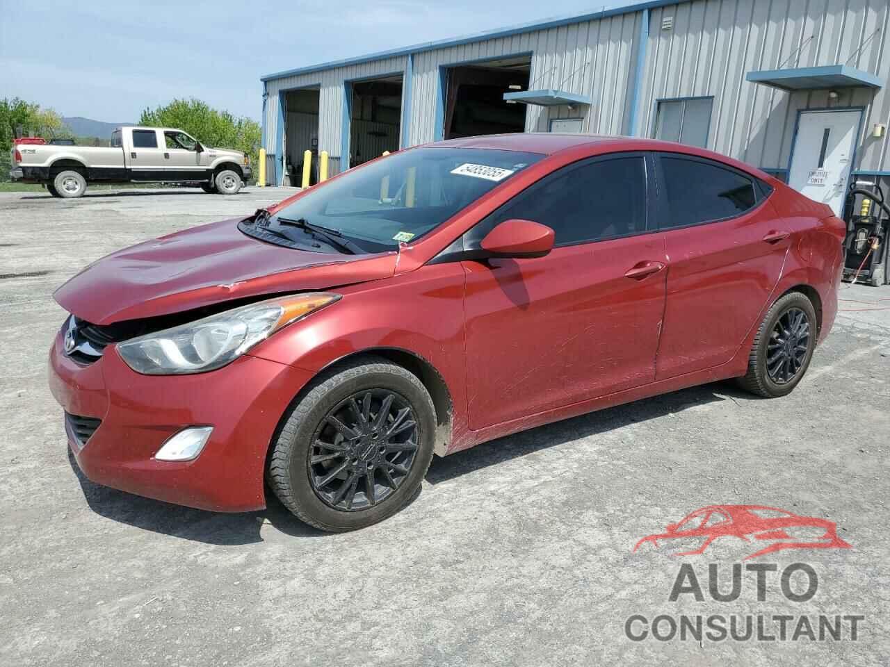 HYUNDAI ELANTRA 2012 - KMHDH4AE2CU297535