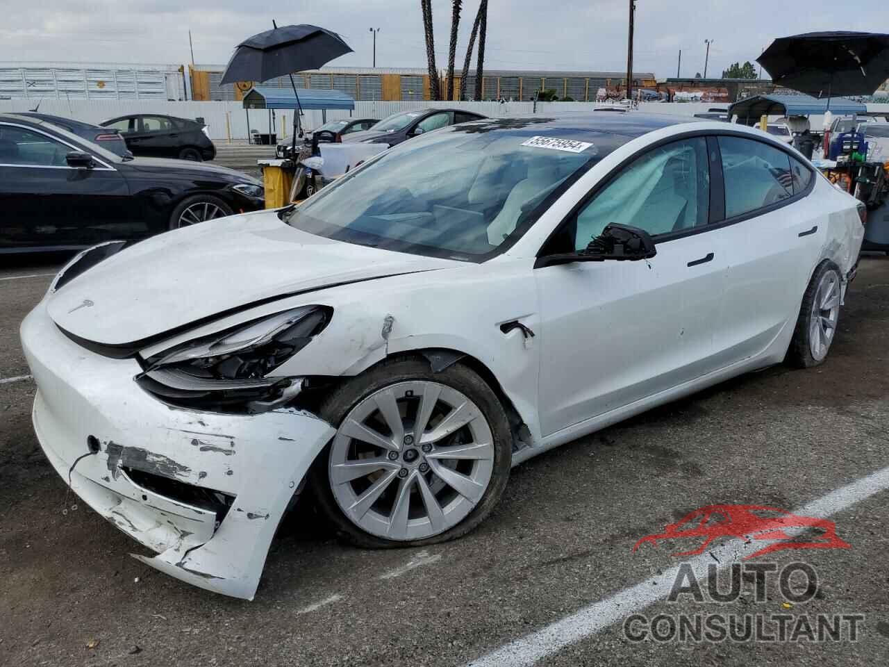 TESLA MODEL 3 2022 - 5YJ3E1EBXNF337718