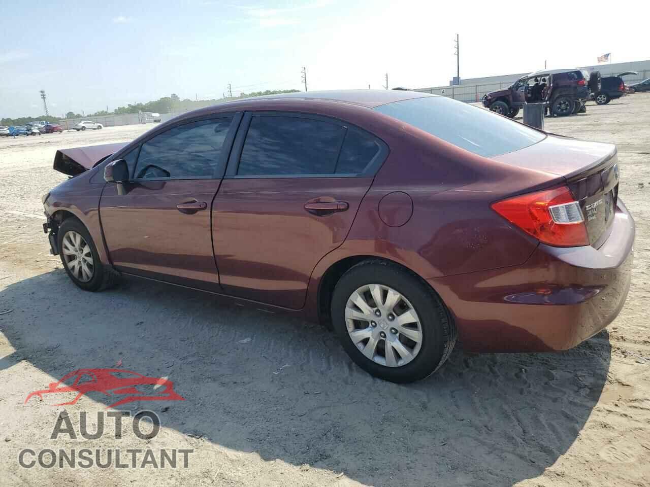 HONDA CIVIC 2012 - 19XFB2F54CE109978