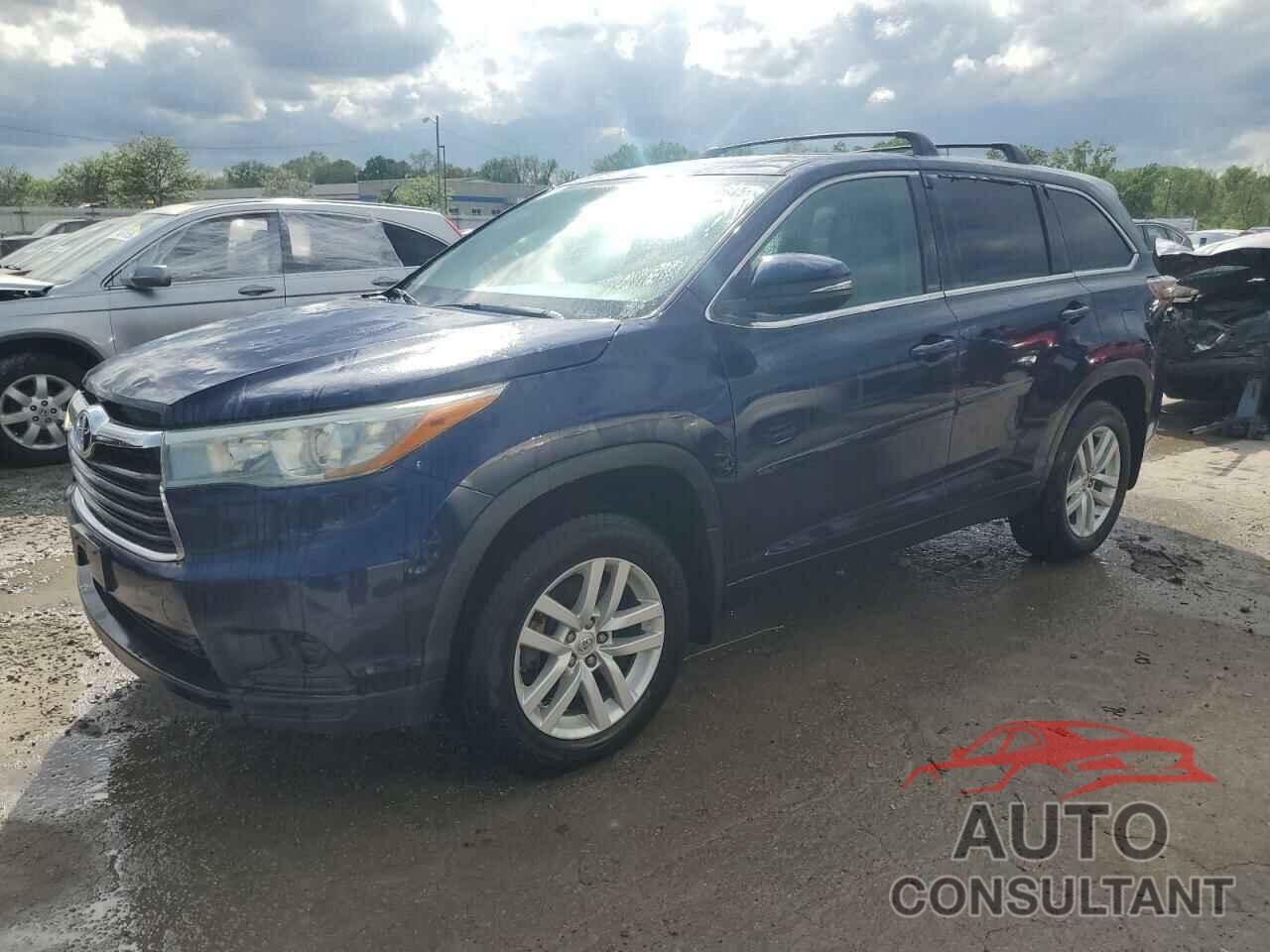 TOYOTA HIGHLANDER 2015 - 5TDZARFH1FS013707