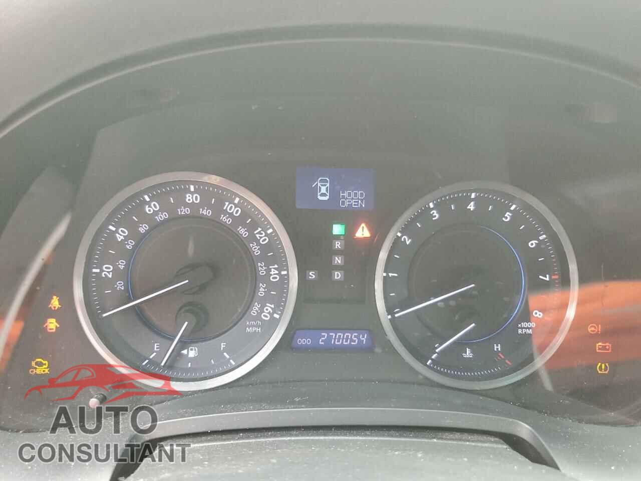 LEXUS IS 2011 - JTHBF5C23B5138637