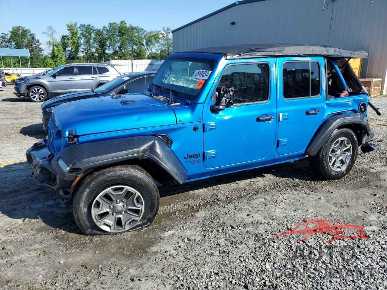 JEEP WRANGLER 2021 - 1C4HJXDN1MW815387