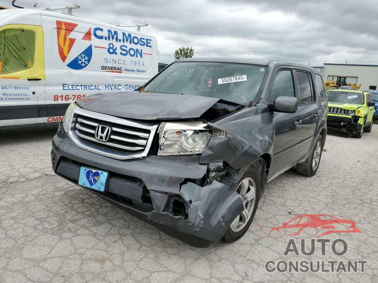 HONDA PILOT 2013 - 5FNYF4H48DB046487