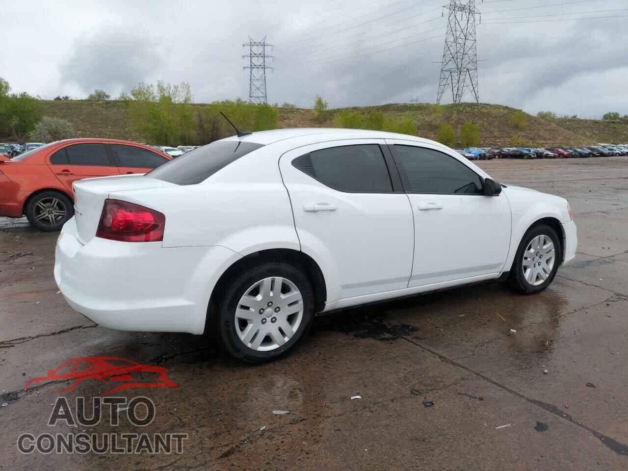DODGE AVENGER 2012 - 1C3CDZAB1CN215128