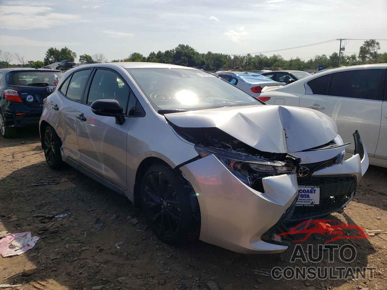 TOYOTA COROLLA 2021 - JTND4MBE9M3139386