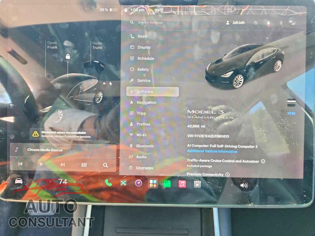 TESLA MODEL 3 2020 - 5YJ3E1EA2LF590813