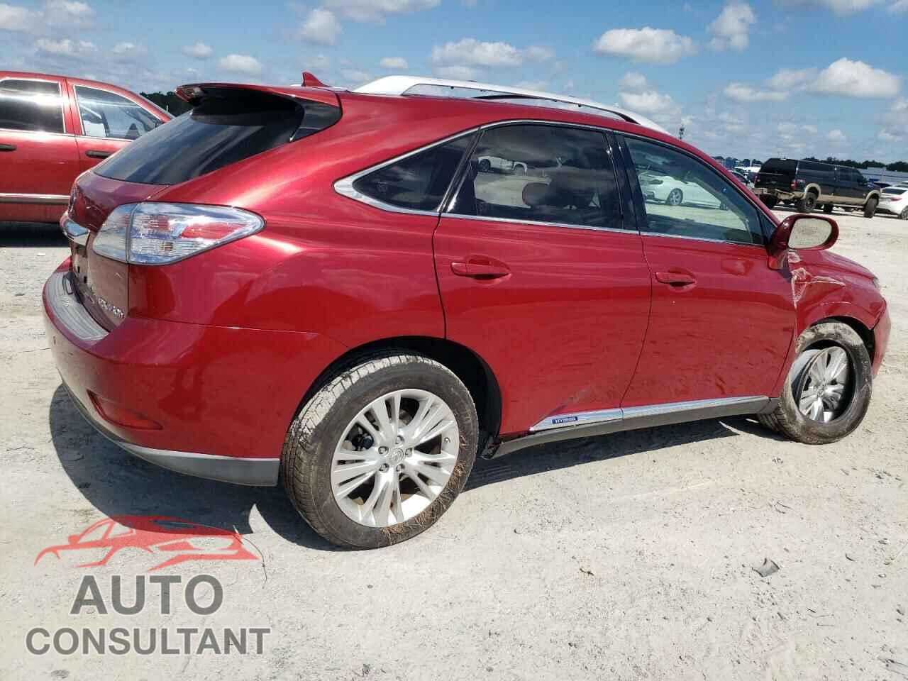 LEXUS RX450 2012 - JTJBC1BA3C2049887