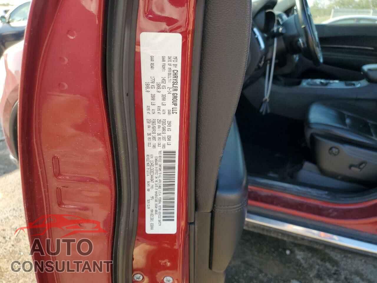 DODGE DURANGO 2014 - 1C4RDJDG9EC444847