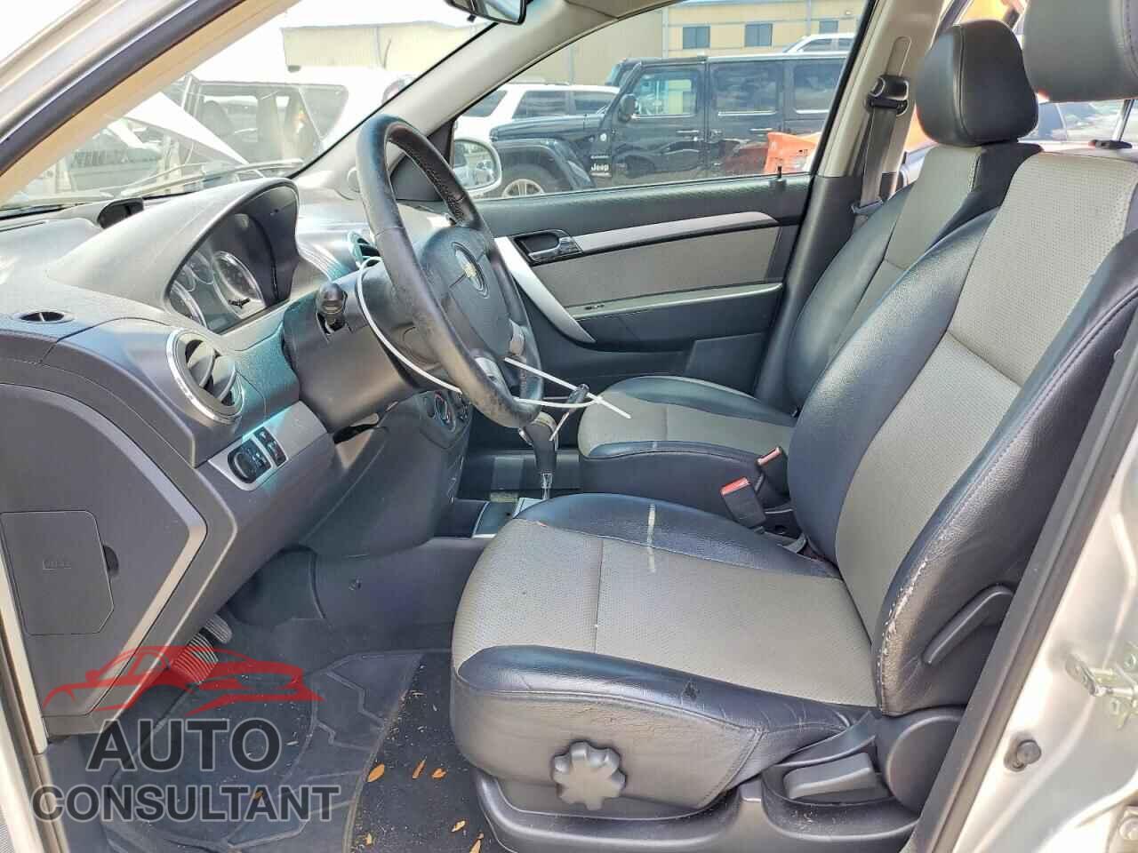CHEVROLET AVEO 2011 - KL1TG6DE4BB229748