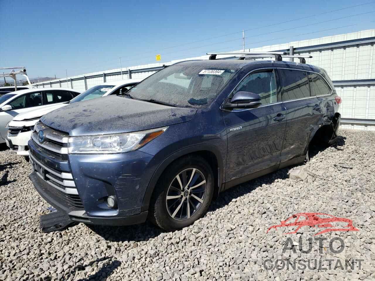 TOYOTA HIGHLANDER 2019 - 5TDJGRFH4KS058288