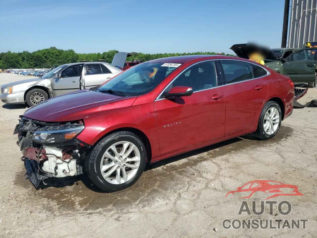 CHEVROLET MALIBU 2017 - 1G1ZE5ST7HF274469