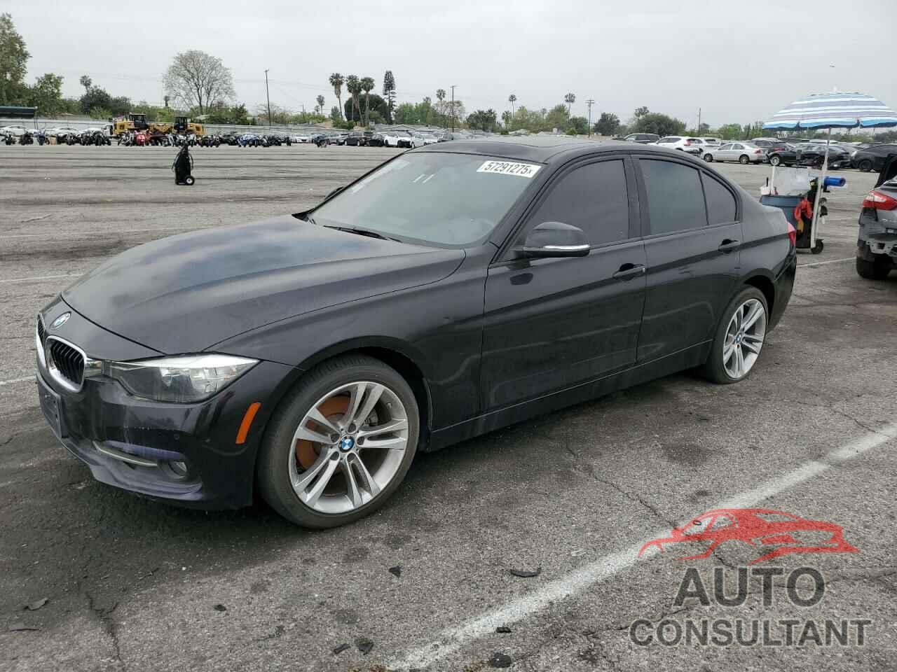 BMW 3 SERIES 2016 - WBA8E9G51GNT45963