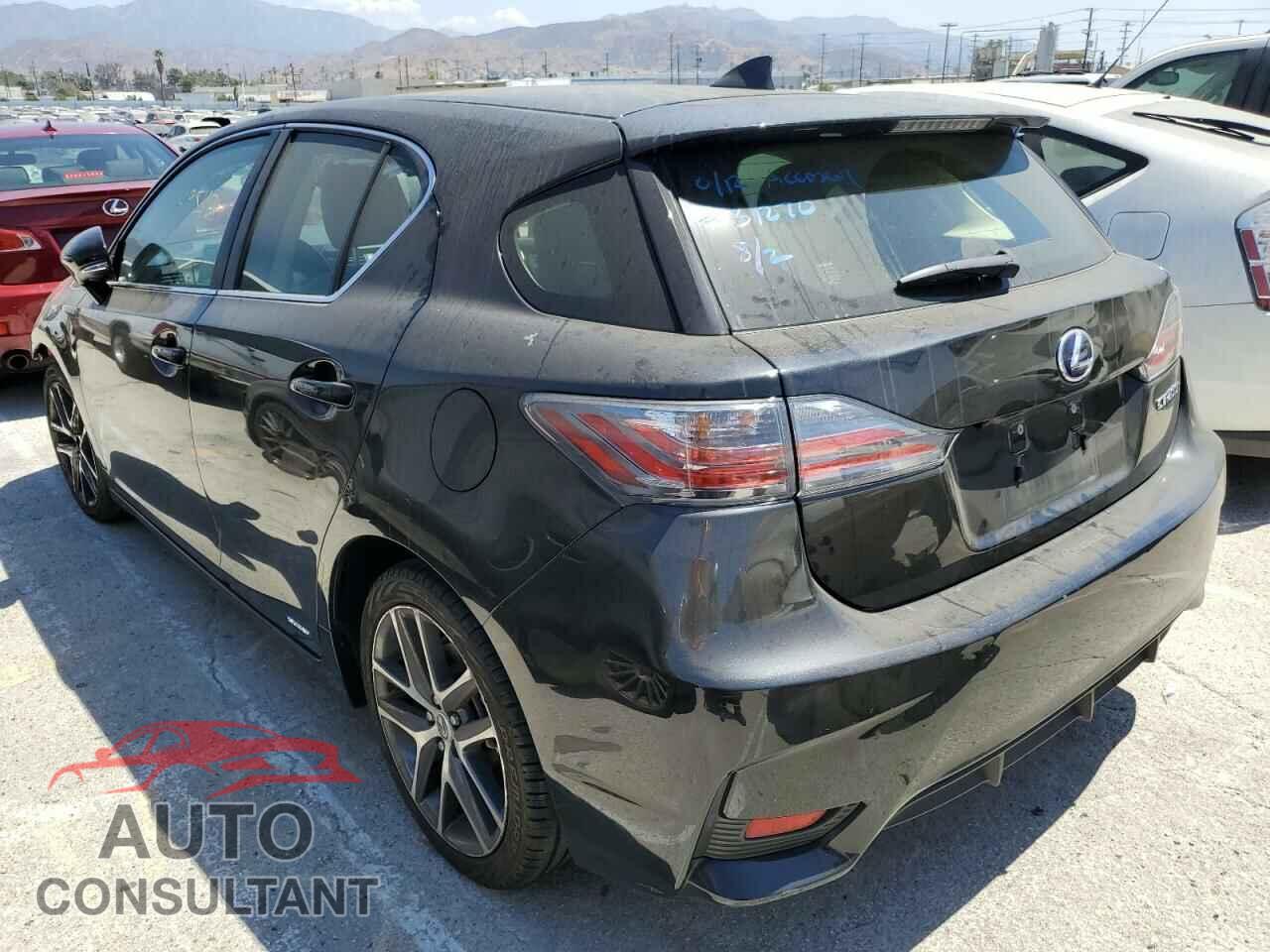 LEXUS CT 200 2017 - JTHKD5BH9H2291836