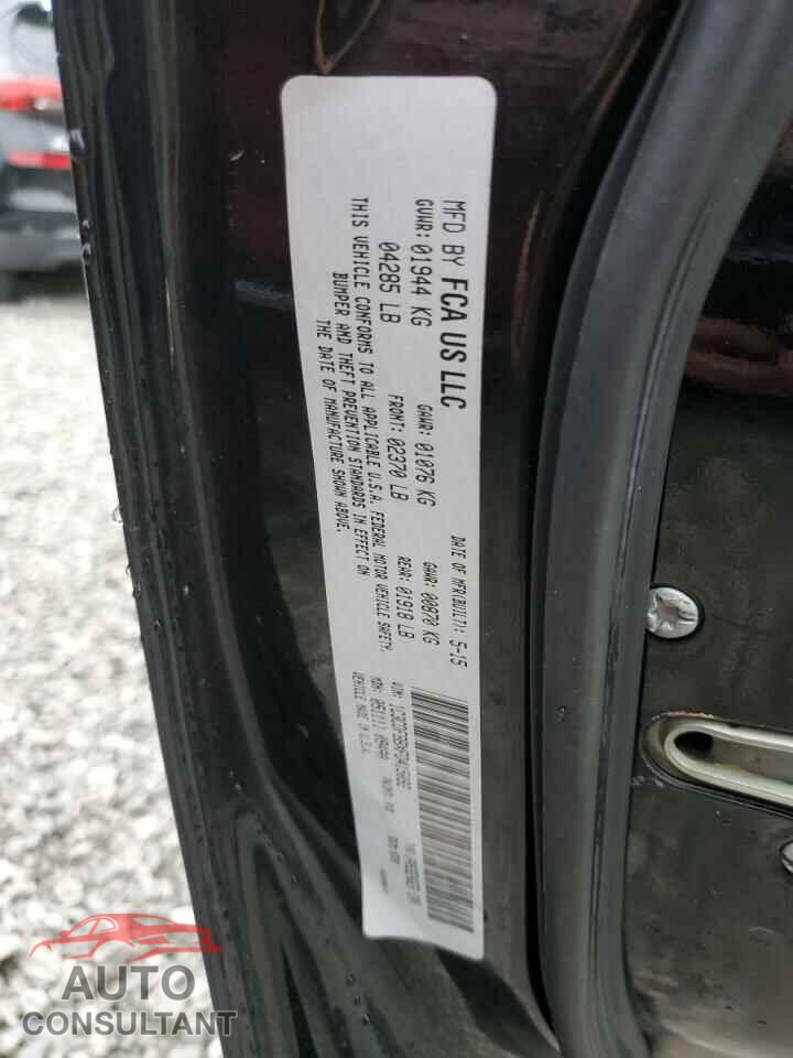 DODGE DART 2015 - 1C3CDFBBXFD415092