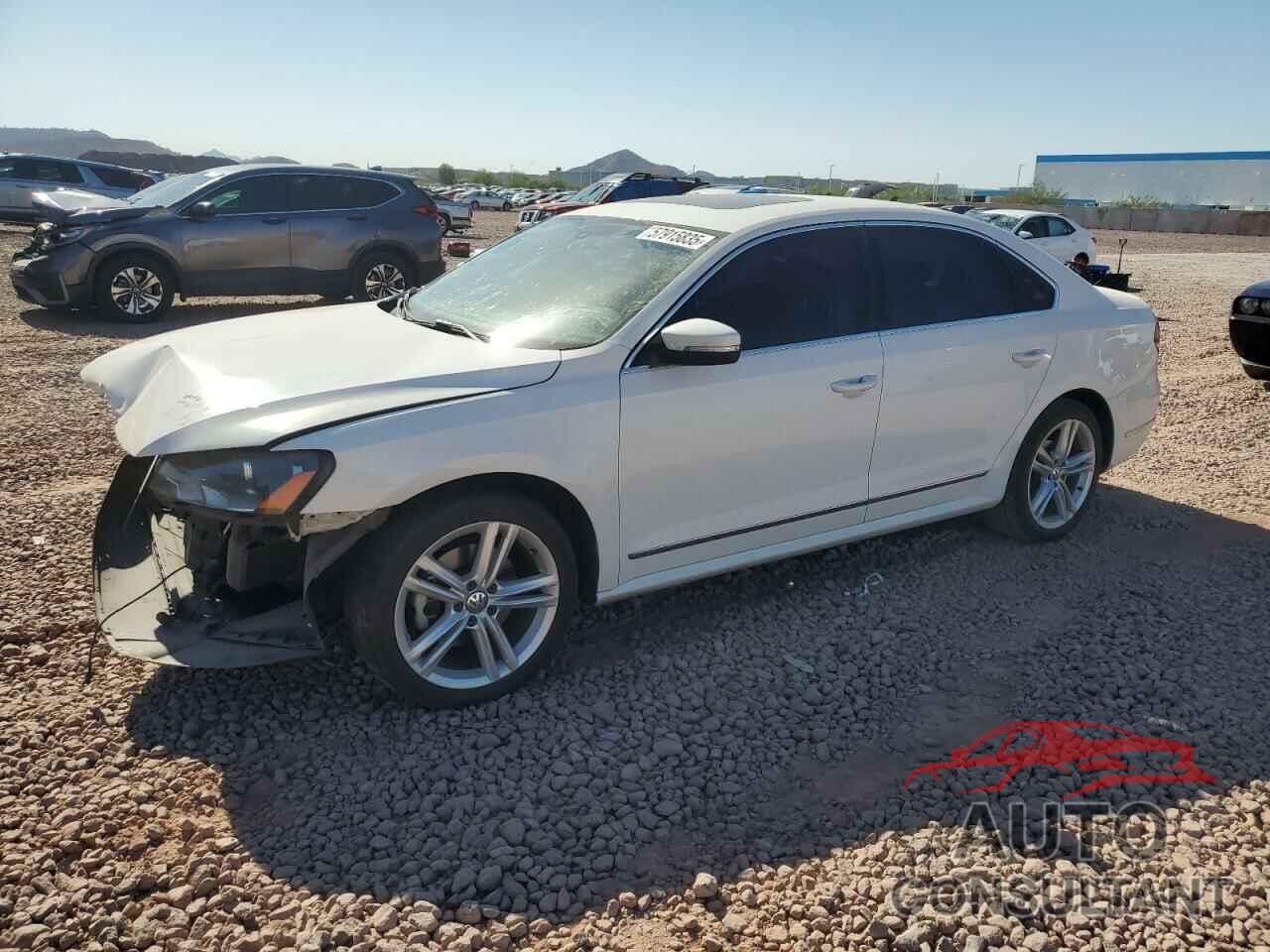 VOLKSWAGEN PASSAT 2015 - 1VWCV7A33FC046538