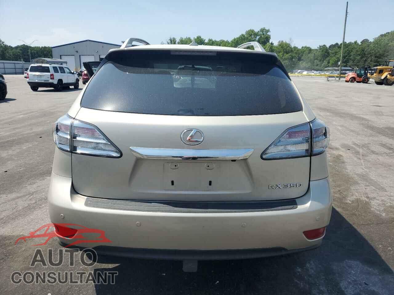 LEXUS RX350 2012 - 2T2BK1BA2CC136084