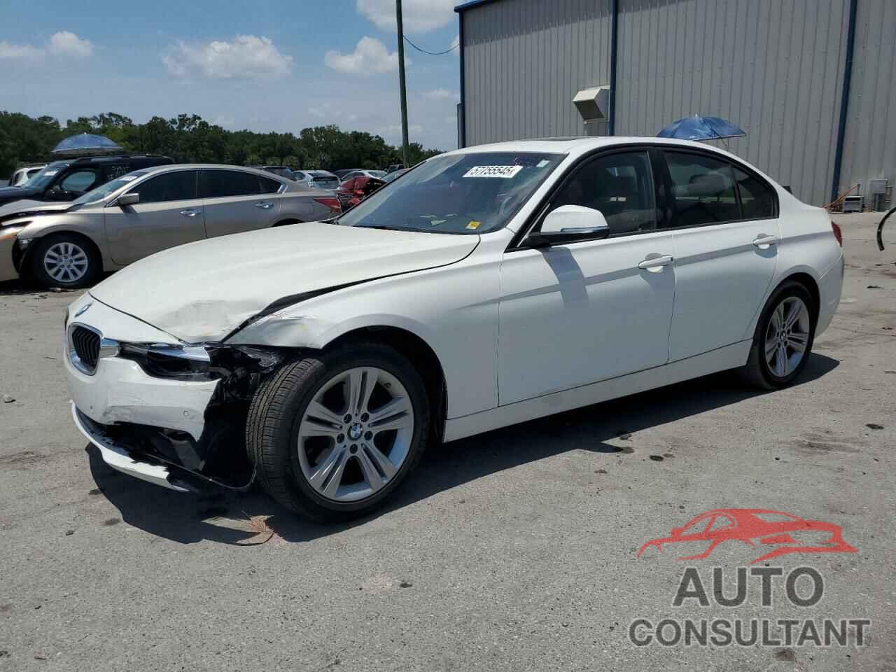 BMW 3 SERIES 2016 - WBA8E9G52GNT43137