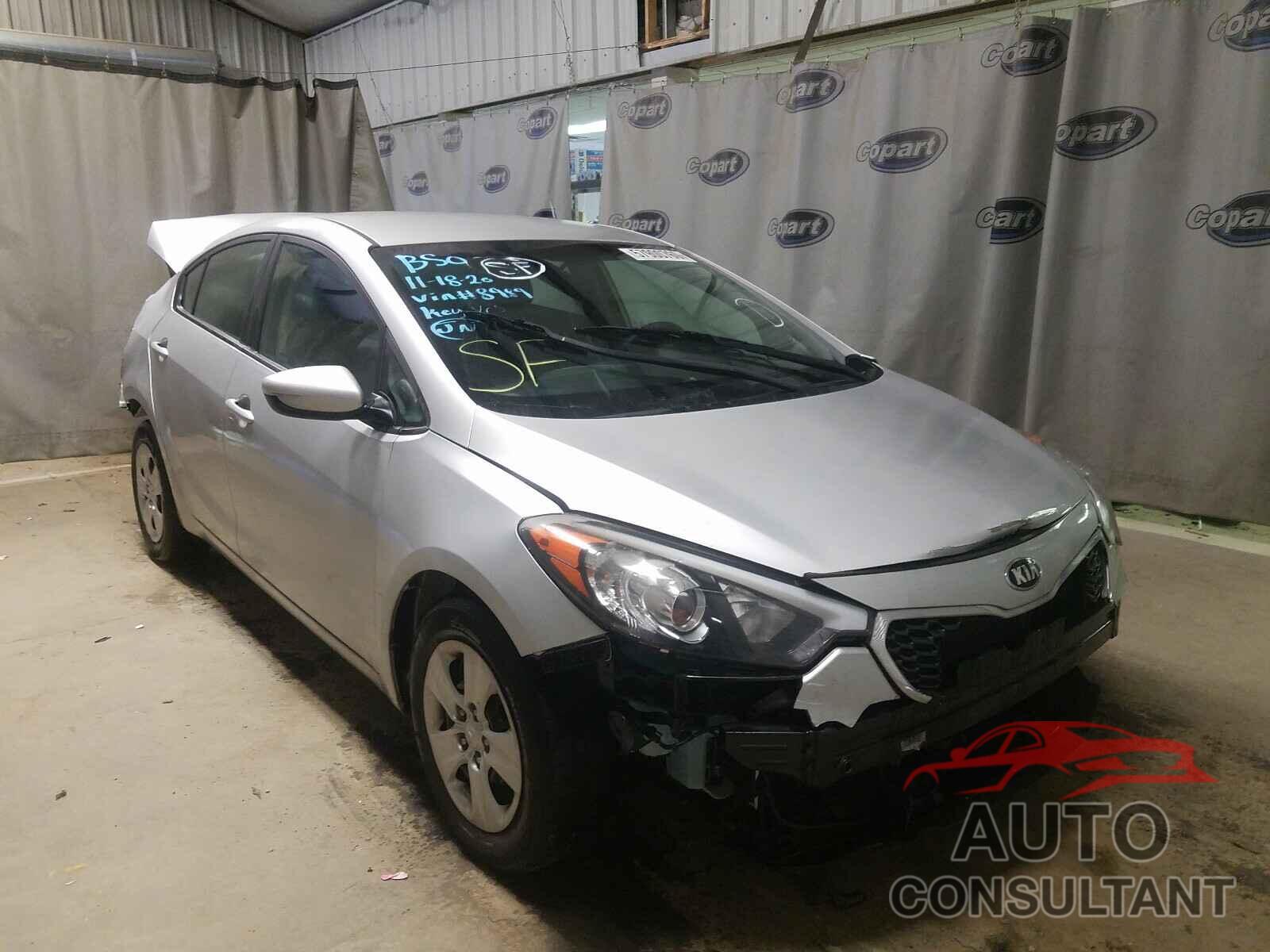 KIA FORTE 2016 - KNAFK4A60G5588989