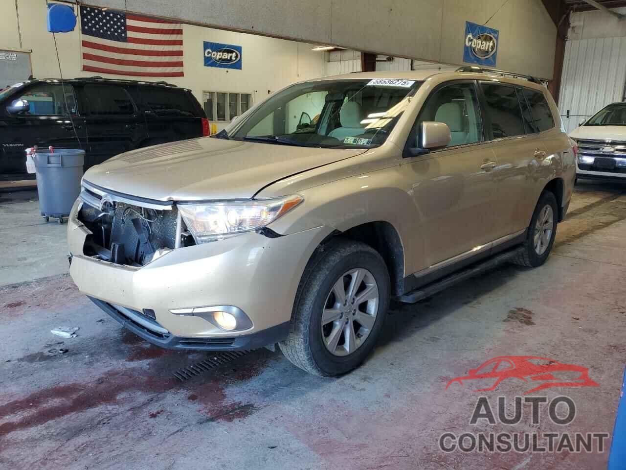 TOYOTA HIGHLANDER 2011 - 5TDBK3EH4BS043274