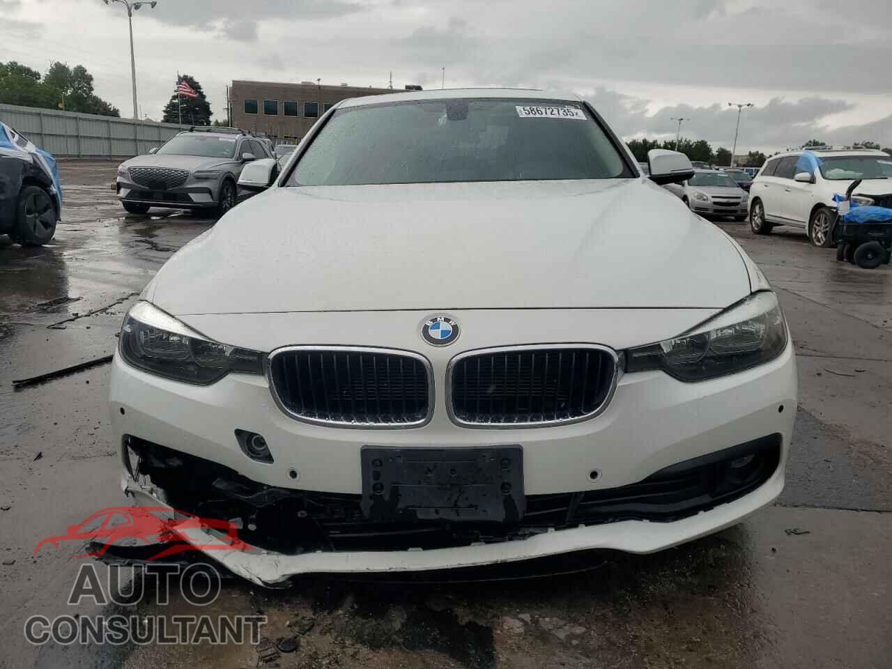 BMW 3 SERIES 2017 - WBA8A3C54HK691409
