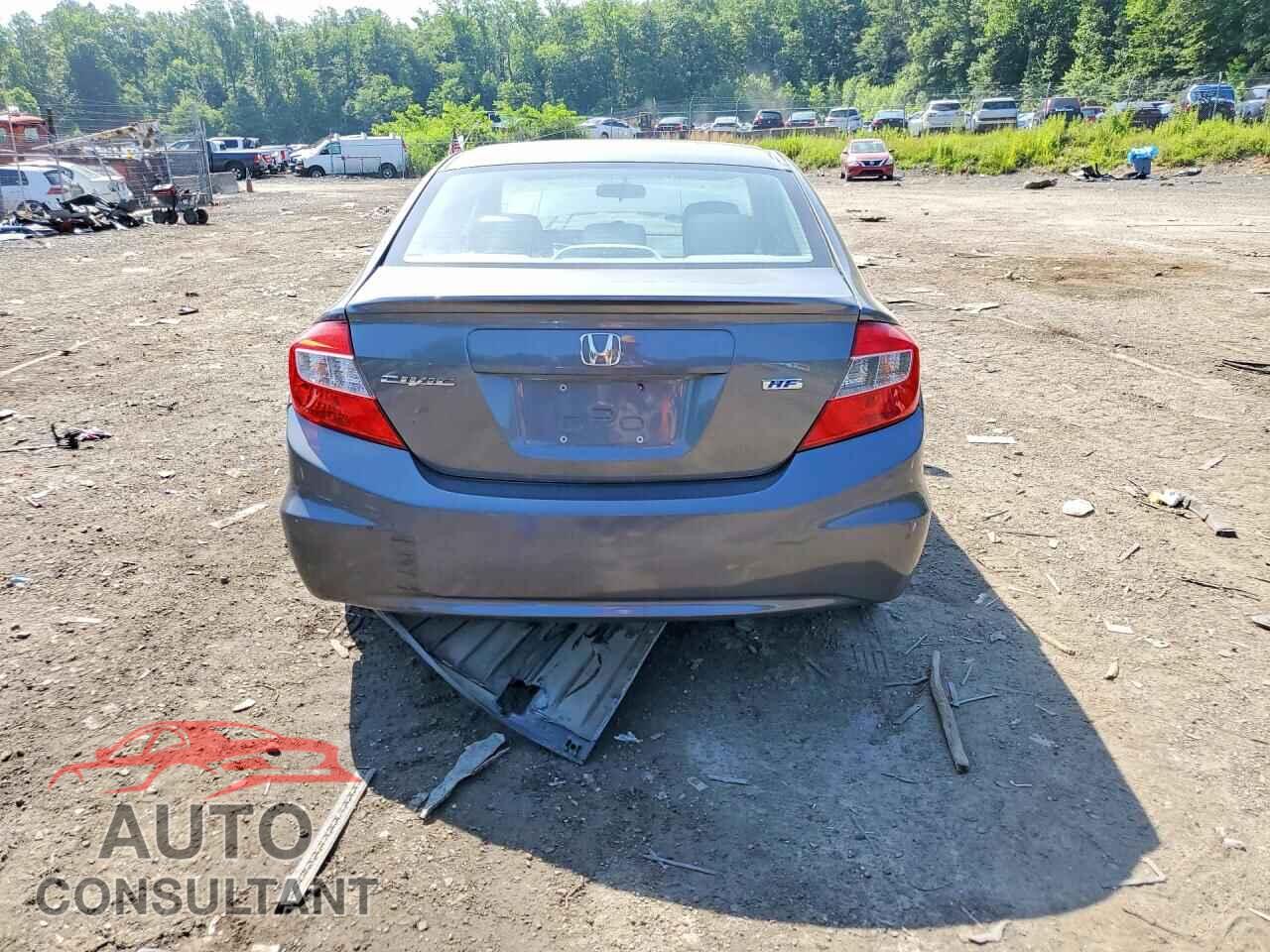 HONDA CIVIC 2012 - 2HGFB2F66CH550476
