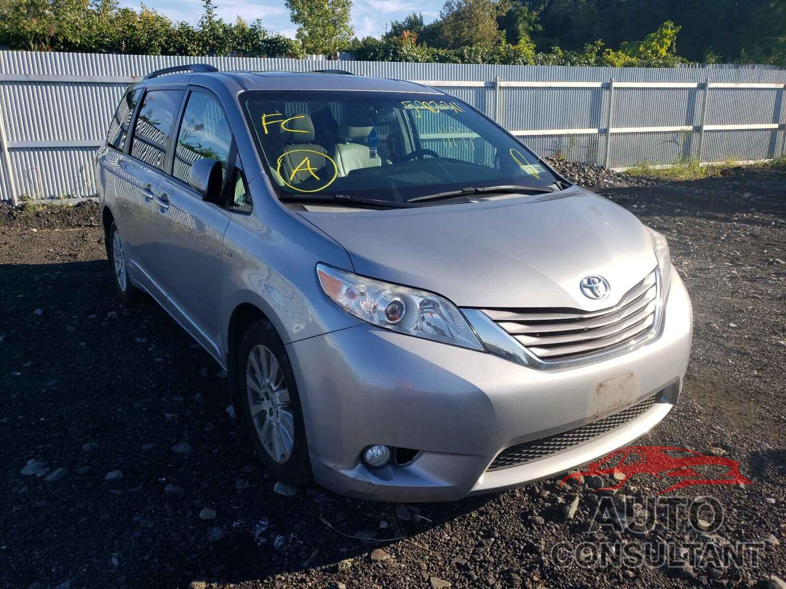 TOYOTA SIENNA 2016 - 5TDDK3DC2GS135361