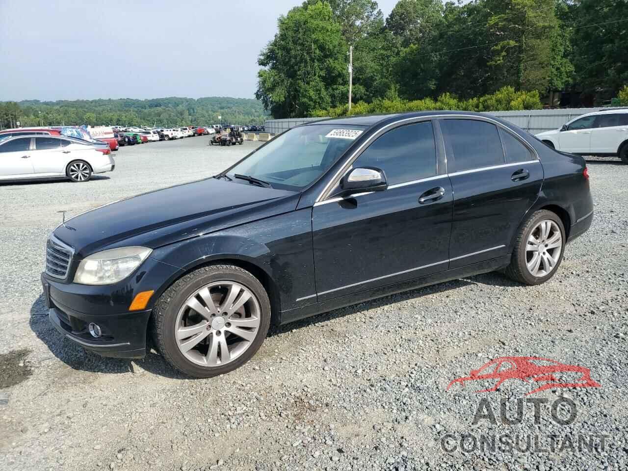 MERCEDES-BENZ C-CLASS 2009 - WDDGF81X39F250355