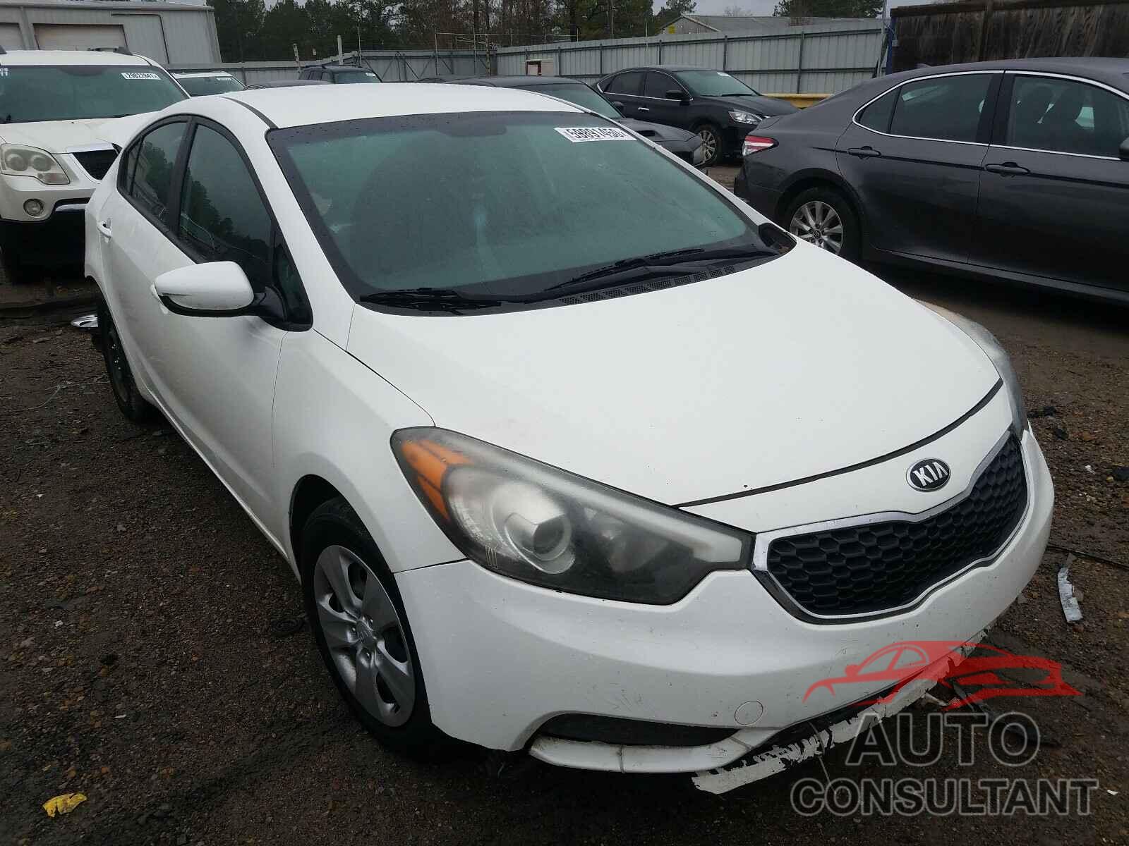 KIA FORTE 2016 - KNAFK4A60G5607072