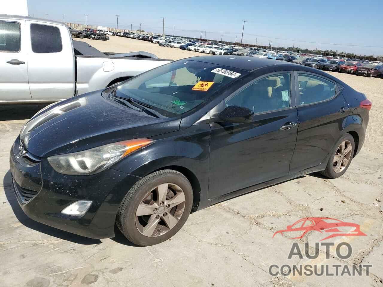 HYUNDAI ELANTRA 2012 - KMHDH4AE4CU451209