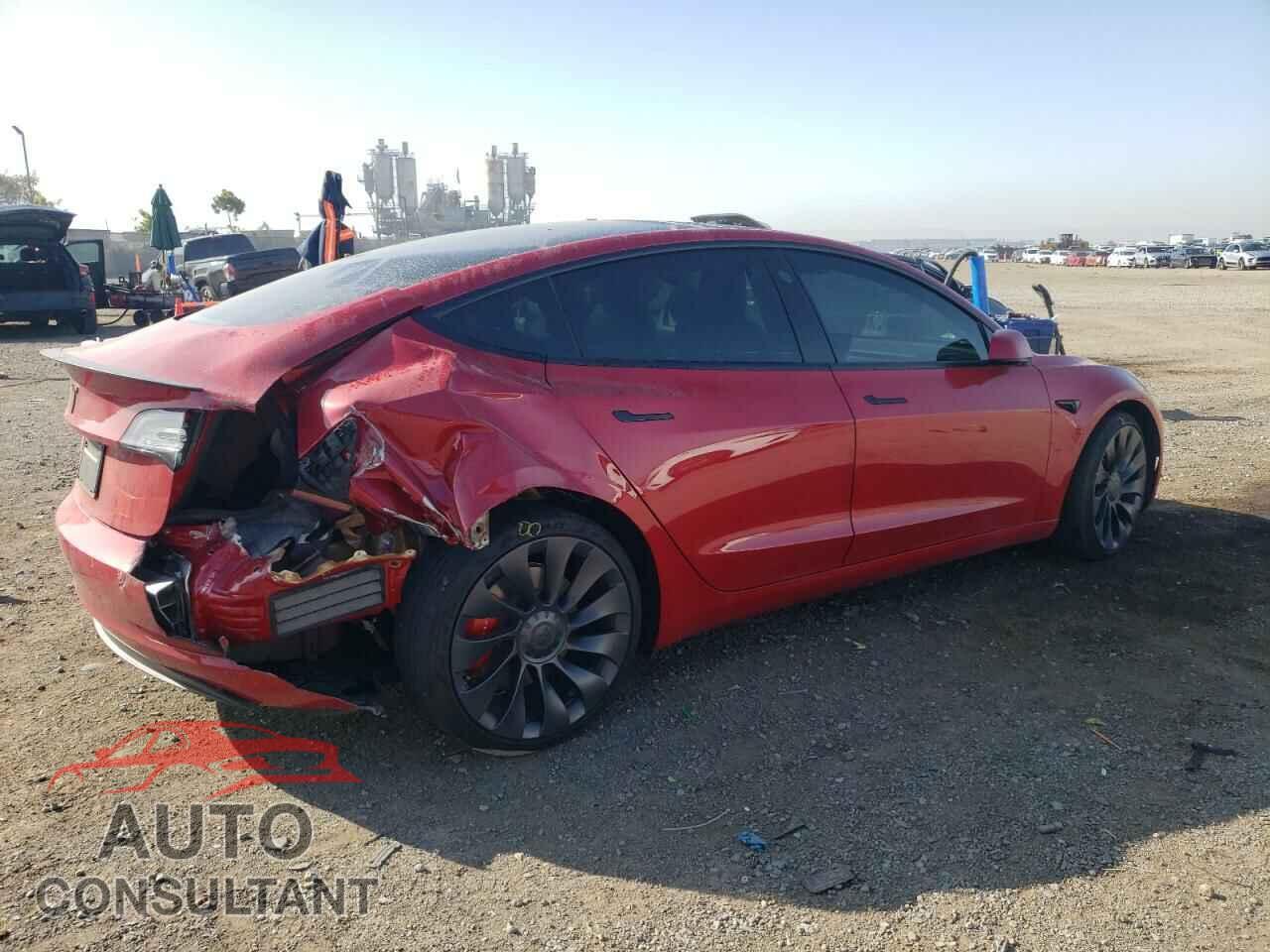 TESLA MODEL 3 2022 - 5YJ3E1ECXNF132327