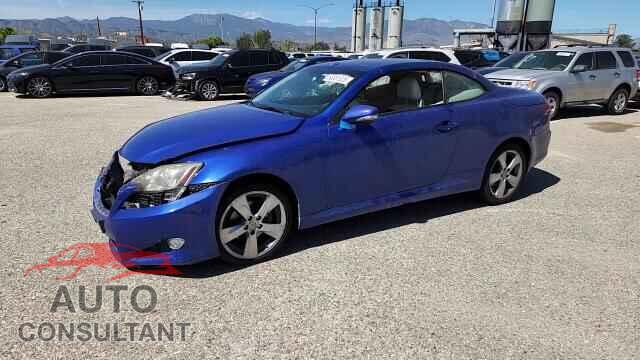 LEXUS IS 2010 - JTHFF2C23A2501857