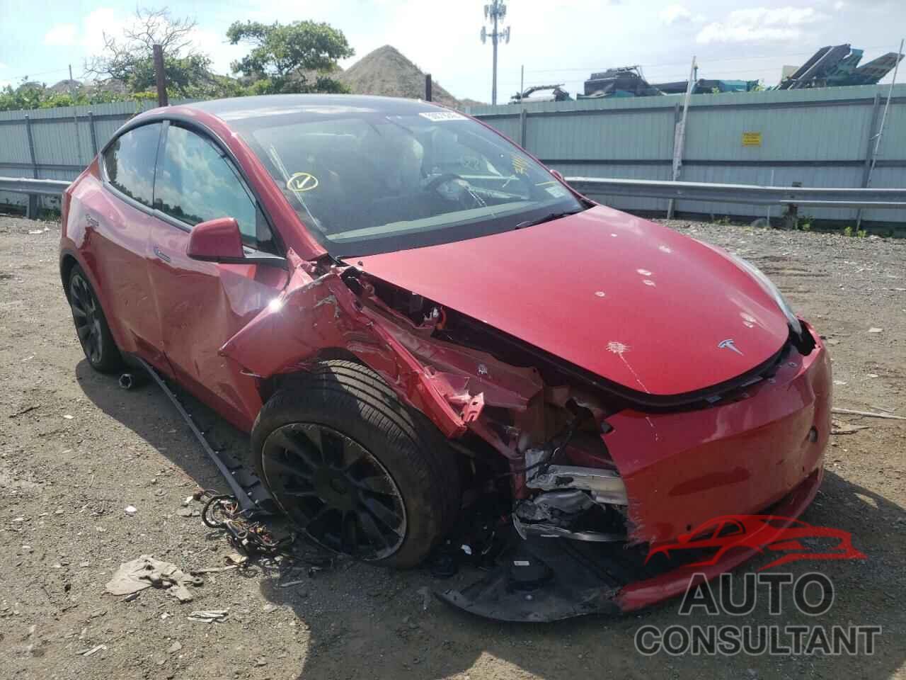 TESLA MODEL Y 2022 - 7SAYGDEE5NF341111