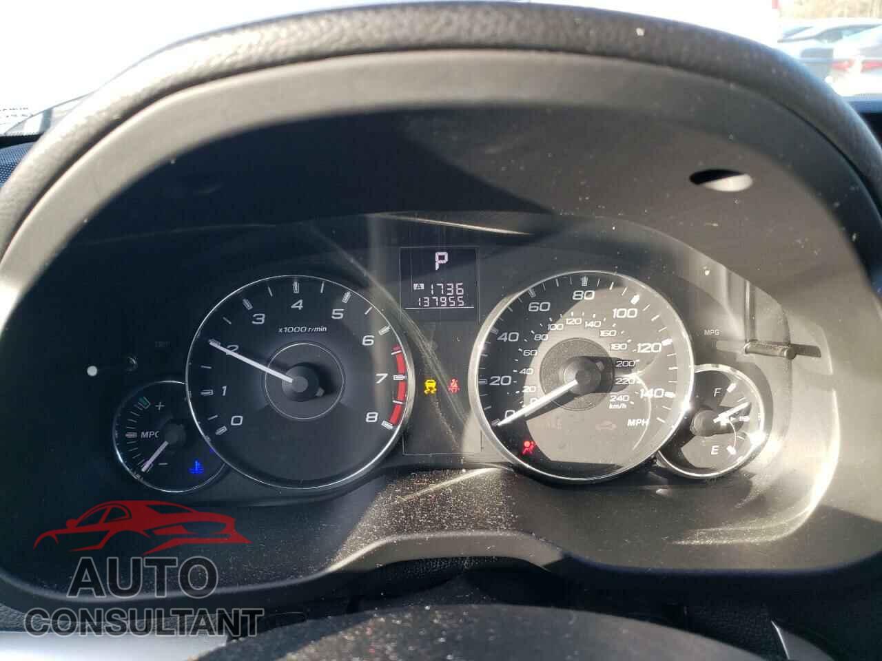 SUBARU OUTBACK 2012 - 4S4BRBCC0C3273700