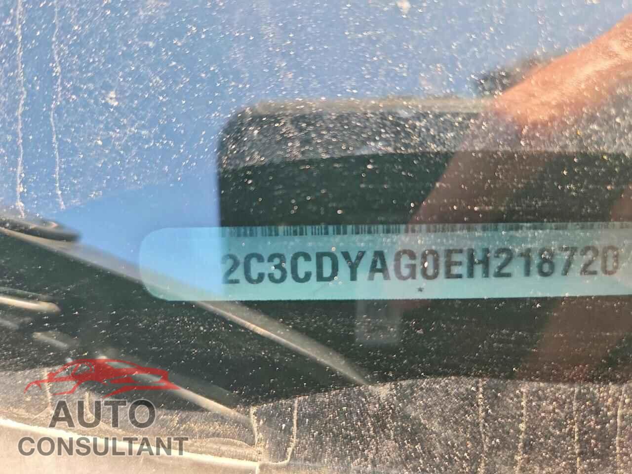 DODGE CHALLENGER 2014 - 2C3CDYAG0EH218720