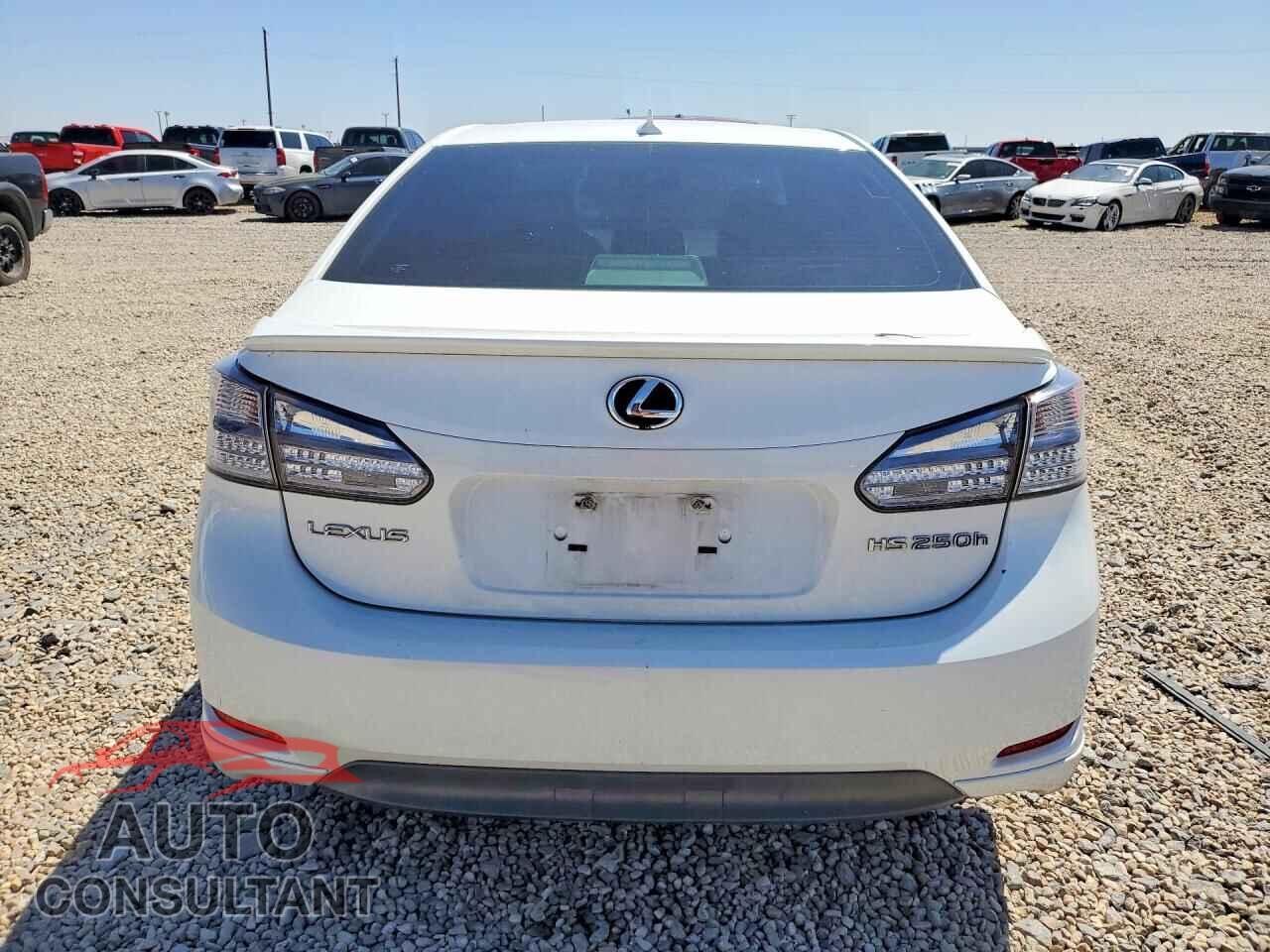 LEXUS HS 2010 - JTHBB1BAXA2022347