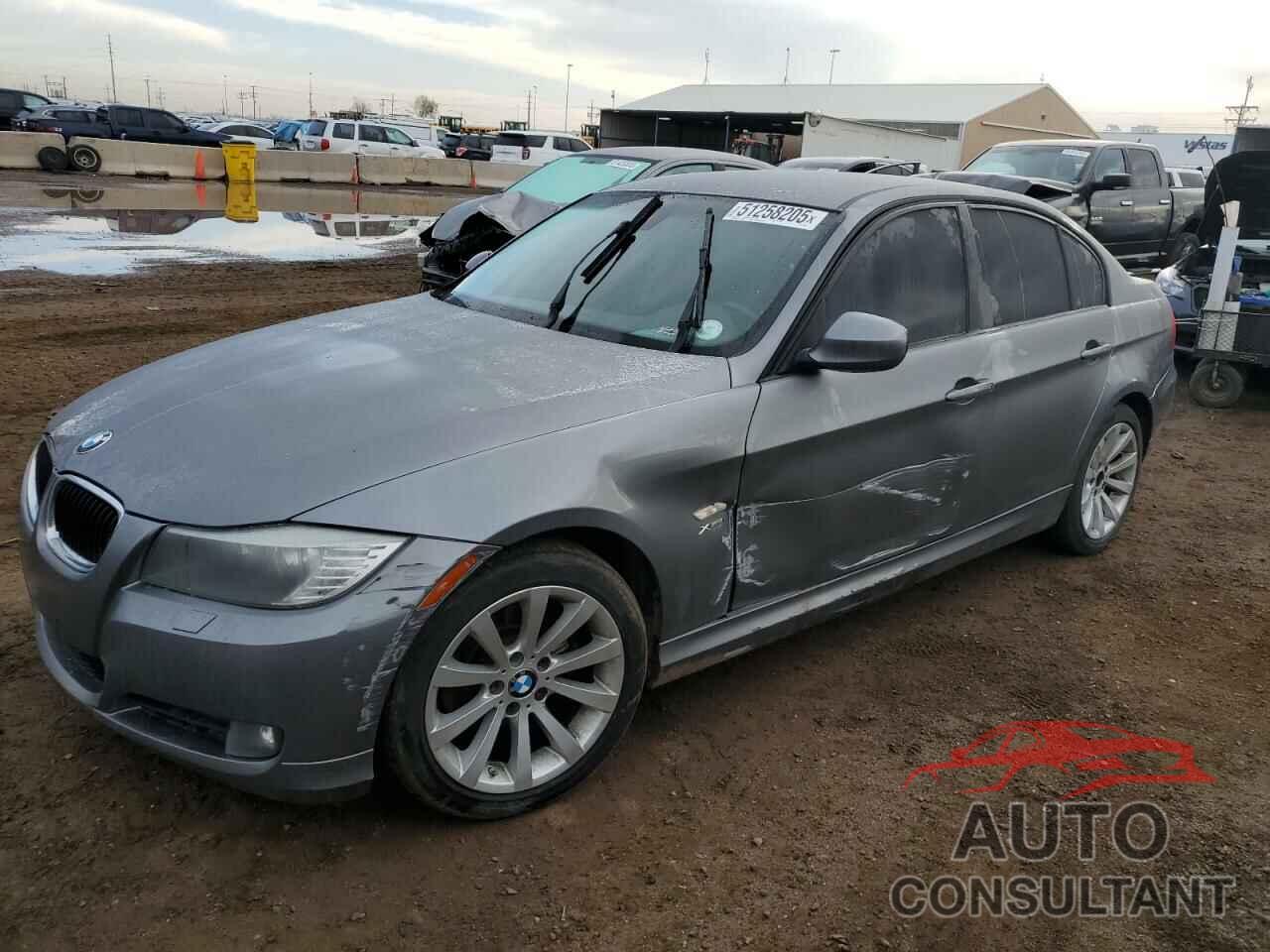 BMW 3 SERIES 2011 - WBAPK7C53BA772351