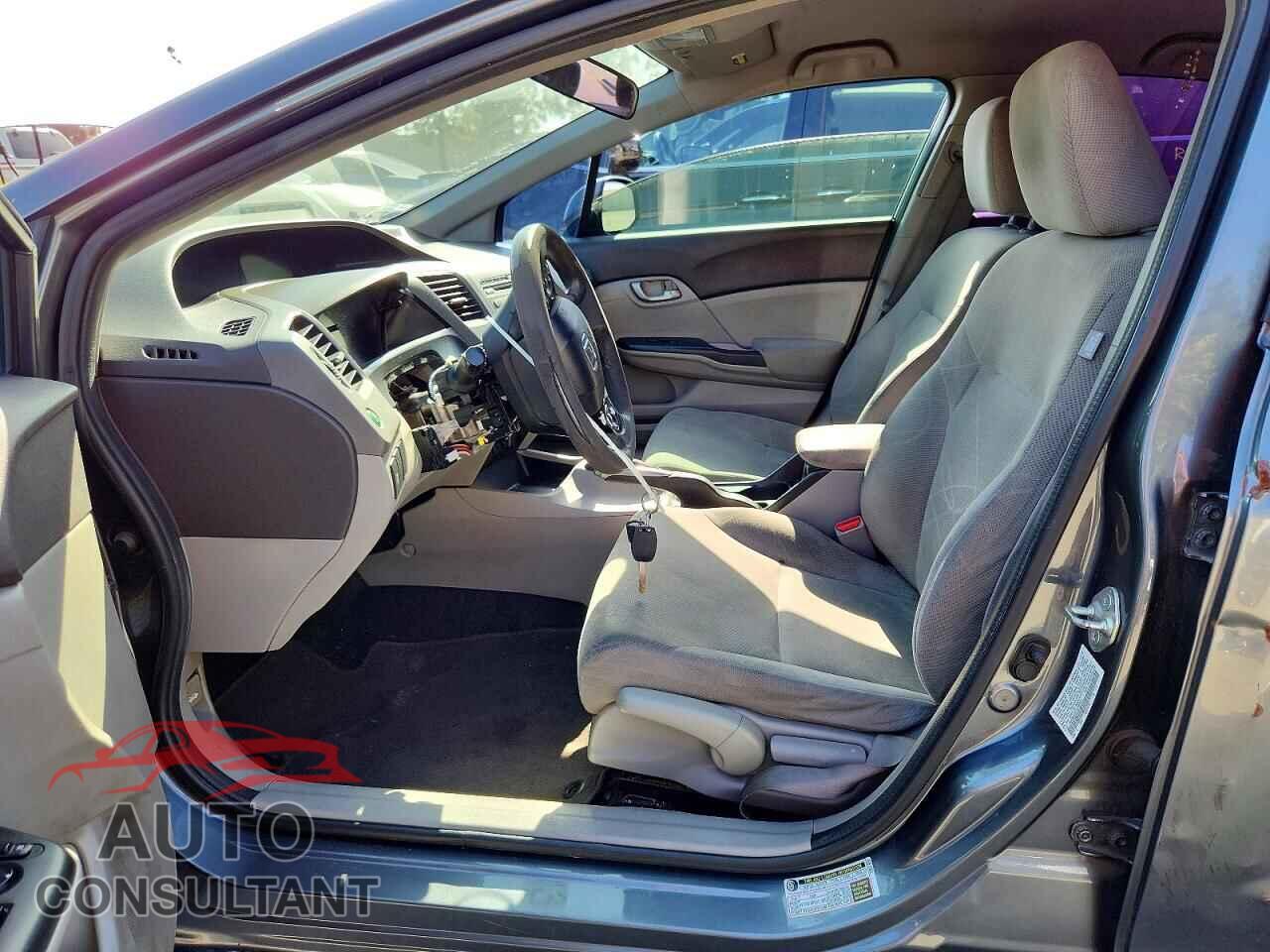 HONDA CIVIC 2012 - 19XFB2F56CE389497