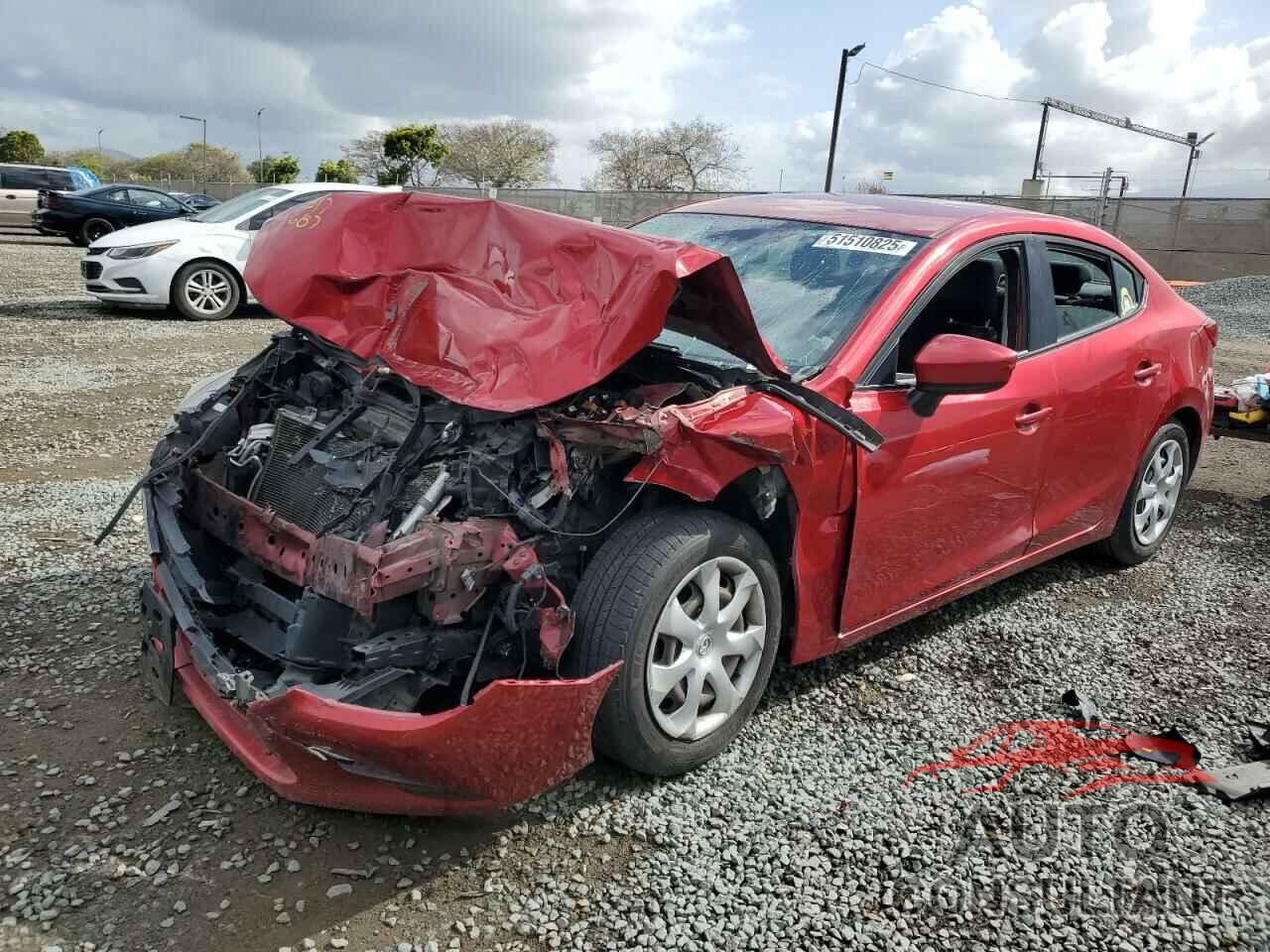 MAZDA 3 2017 - 3MZBN1U7XHM112205