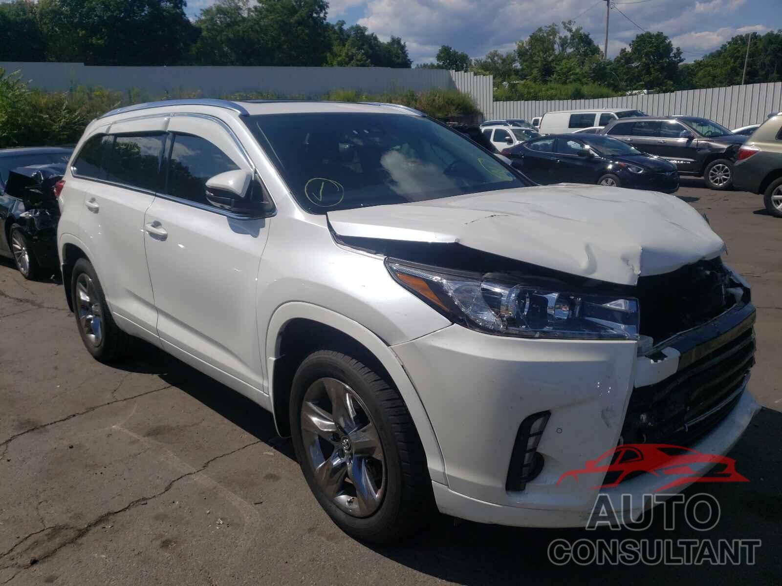TOYOTA HIGHLANDER 2017 - 5TDDZRFH8HS418386