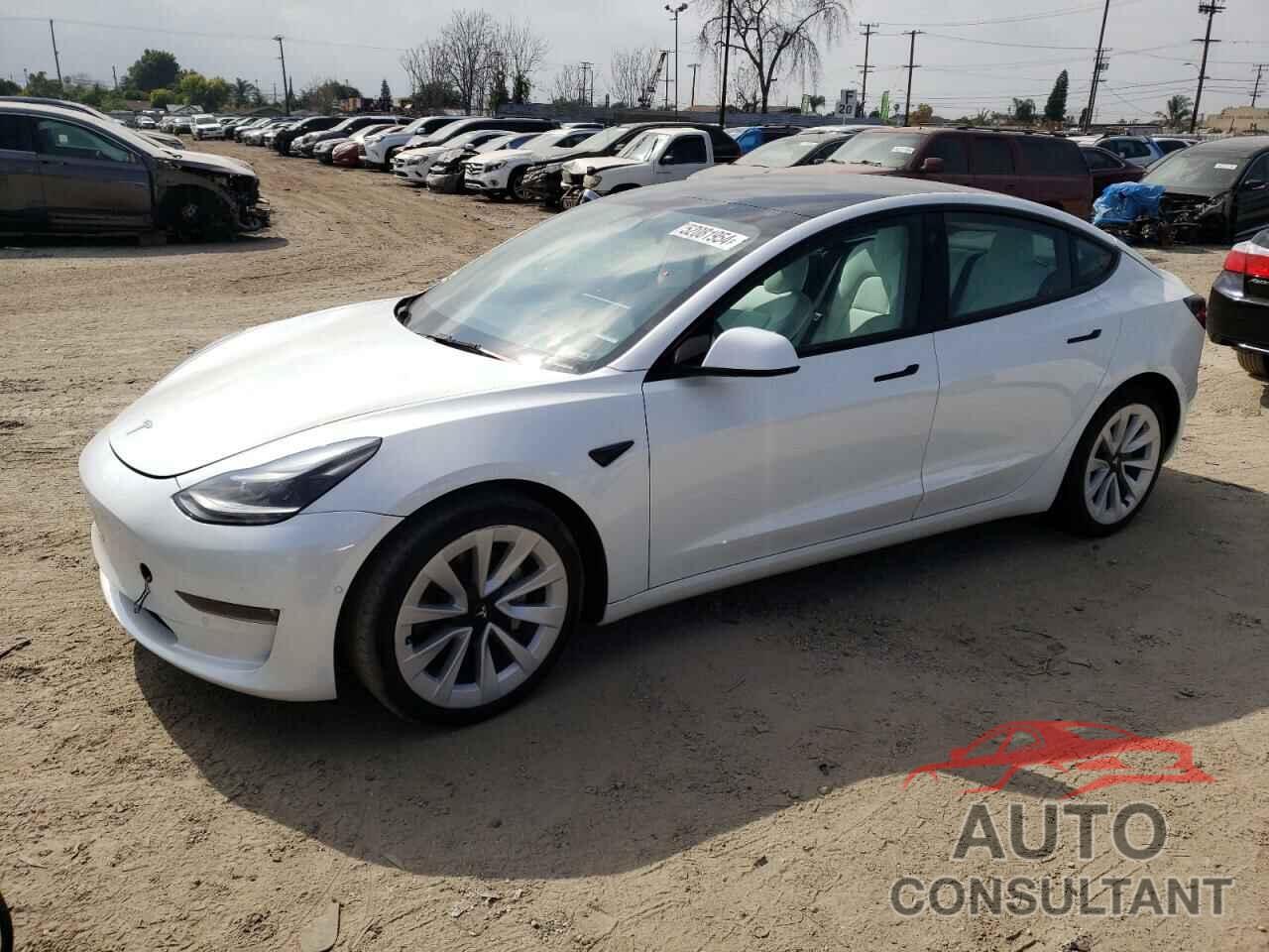 TESLA MODEL 3 2022 - 5YJ3E1EB2NF239444