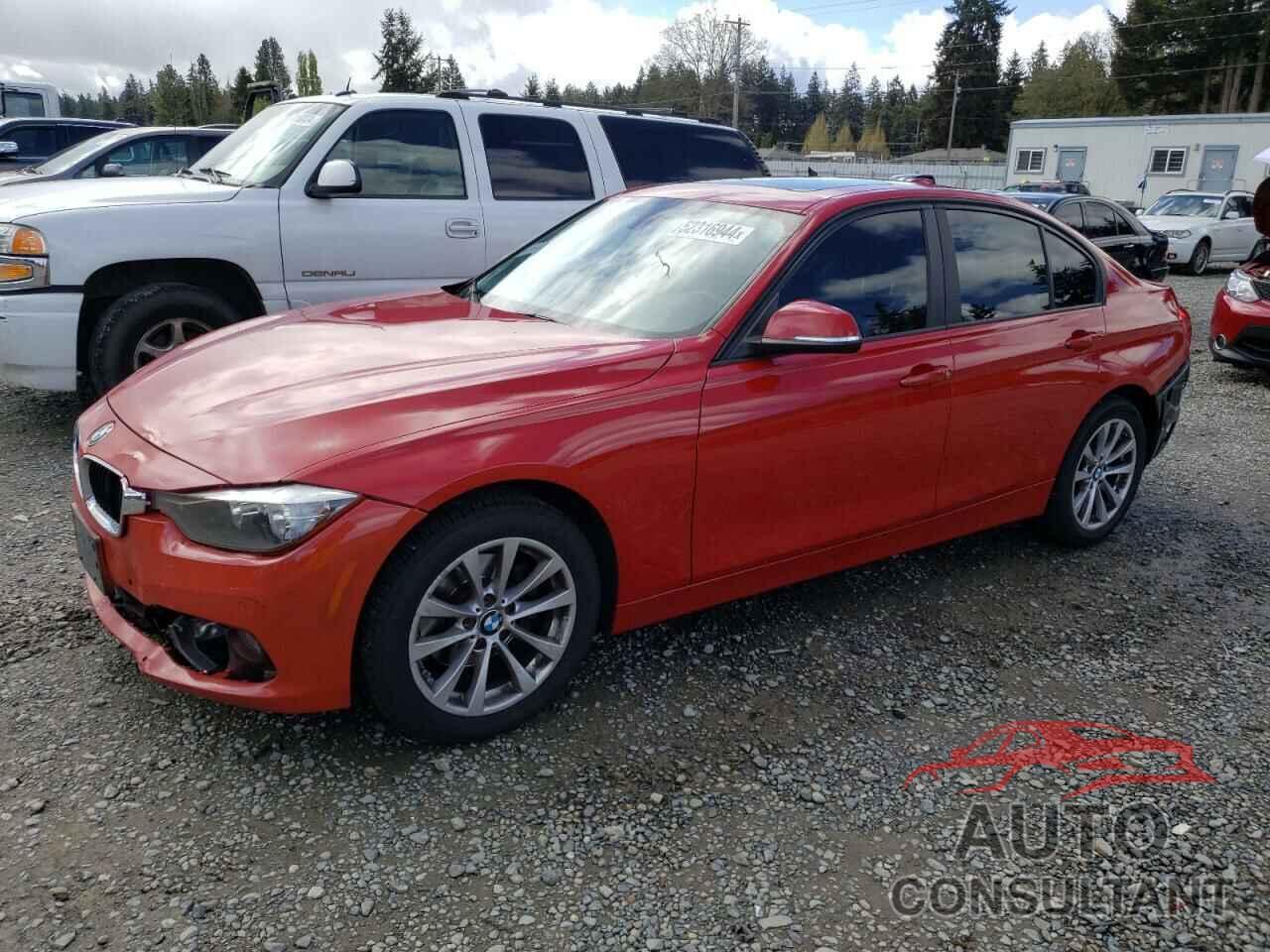 BMW 3 SERIES 2016 - WBA8A9C5XGK615758