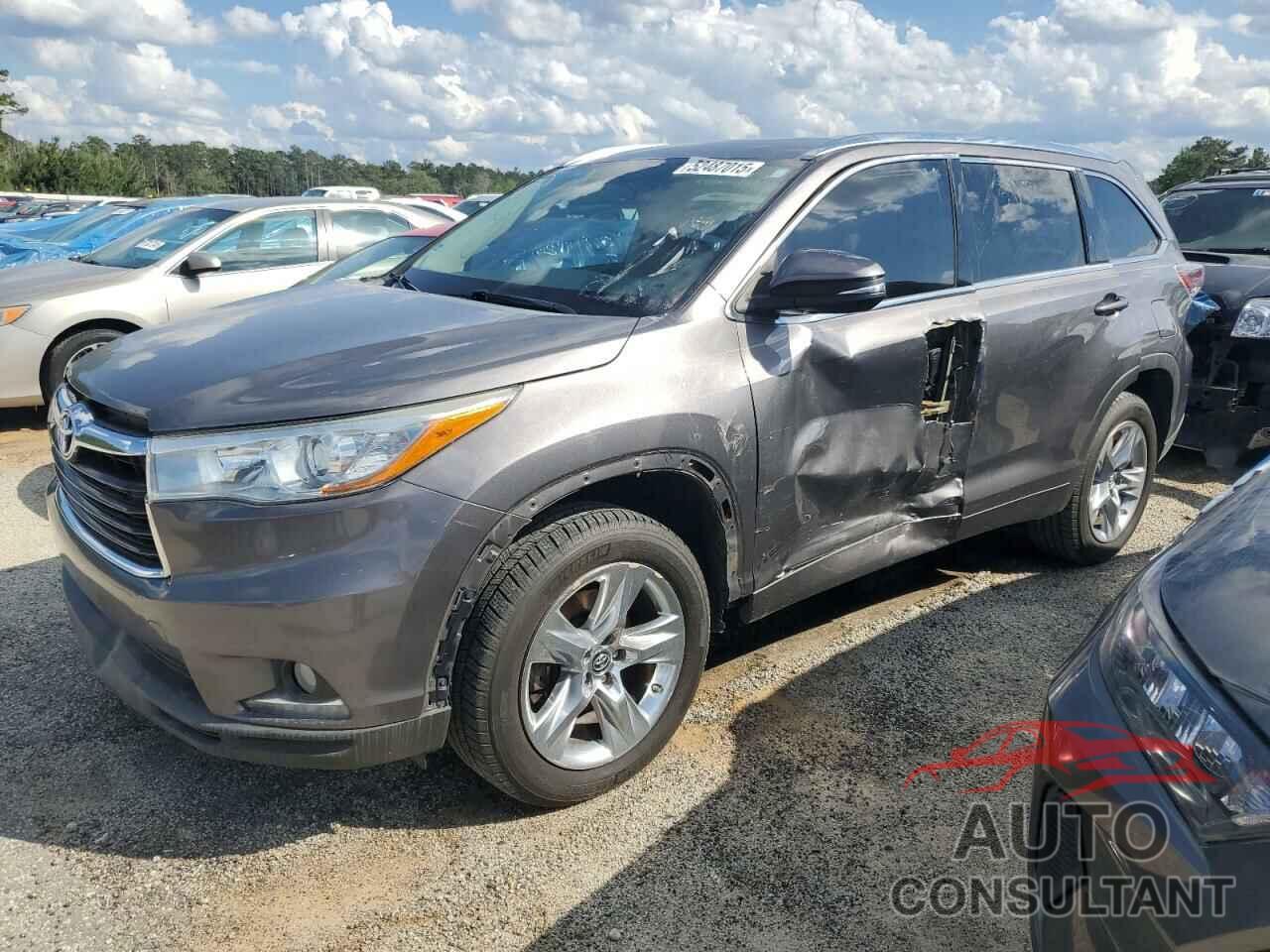 TOYOTA HIGHLANDER 2016 - 5TDYKRFH8GS172993