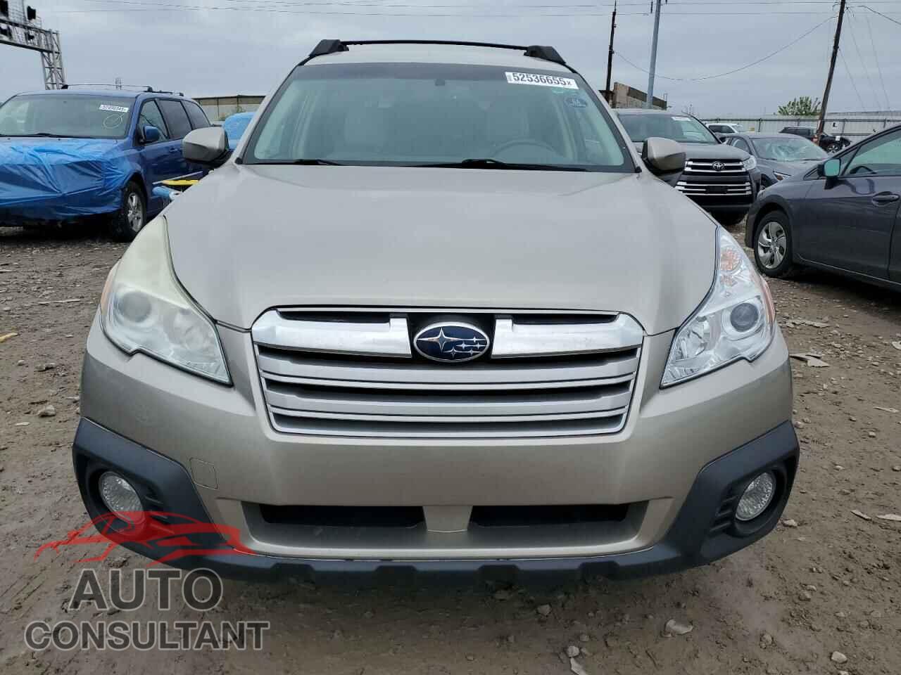 SUBARU OUTBACK 2014 - 4S4BRBCC0E3309274