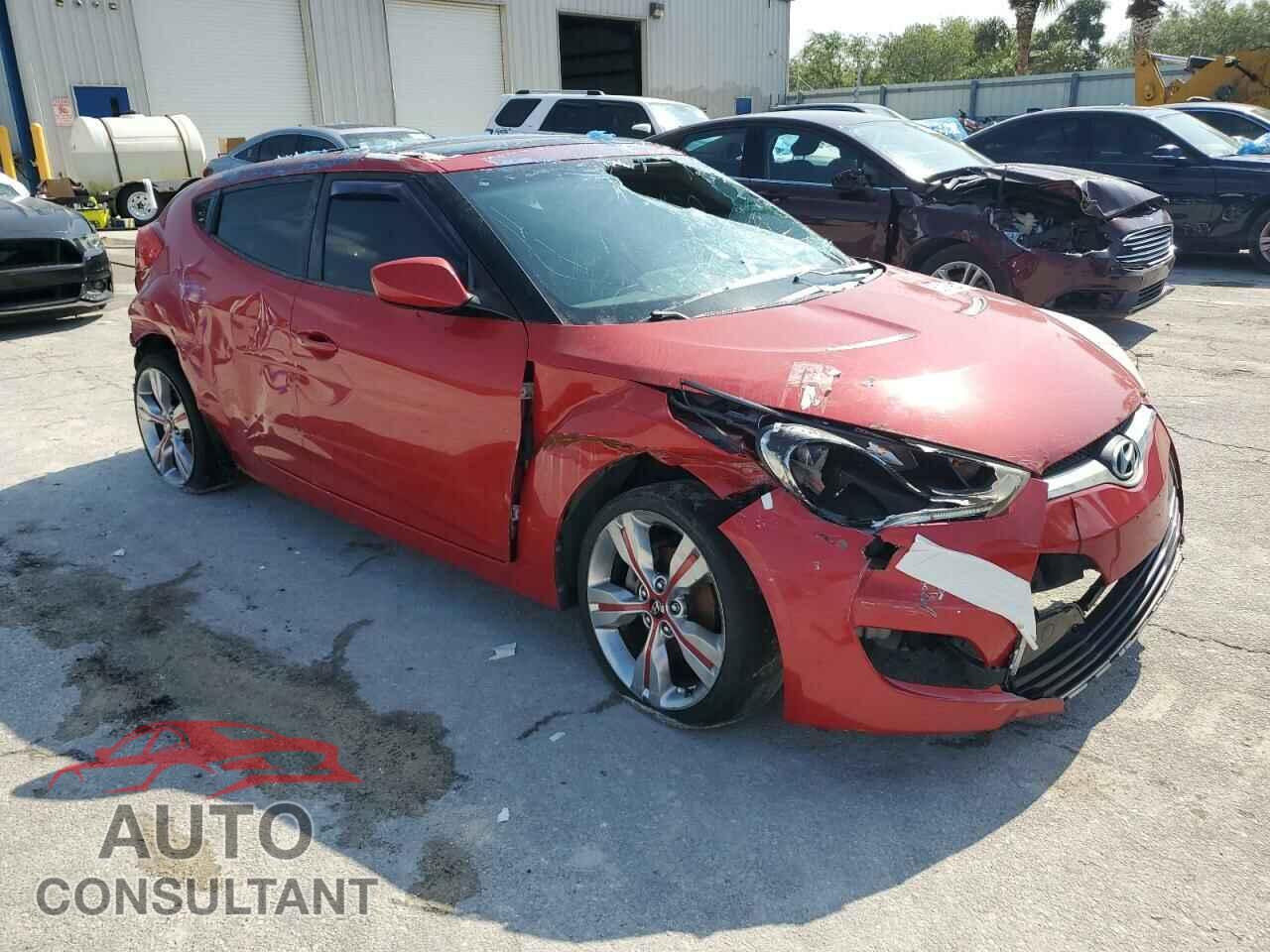 HYUNDAI VELOSTER 2012 - KMHTC6AD2CU033213