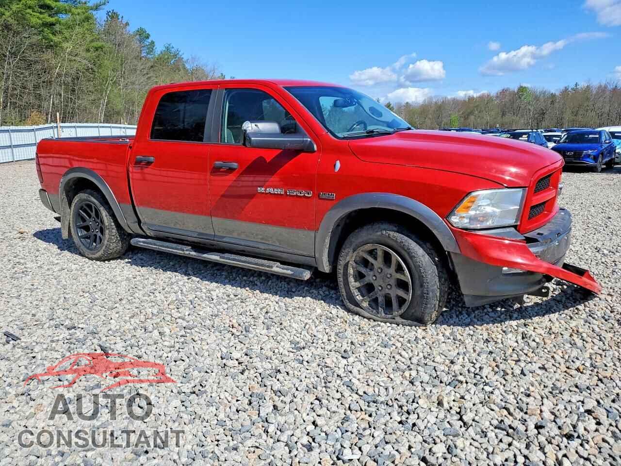 DODGE RAM 1500 2012 - 1C6RD7LT0CS247707
