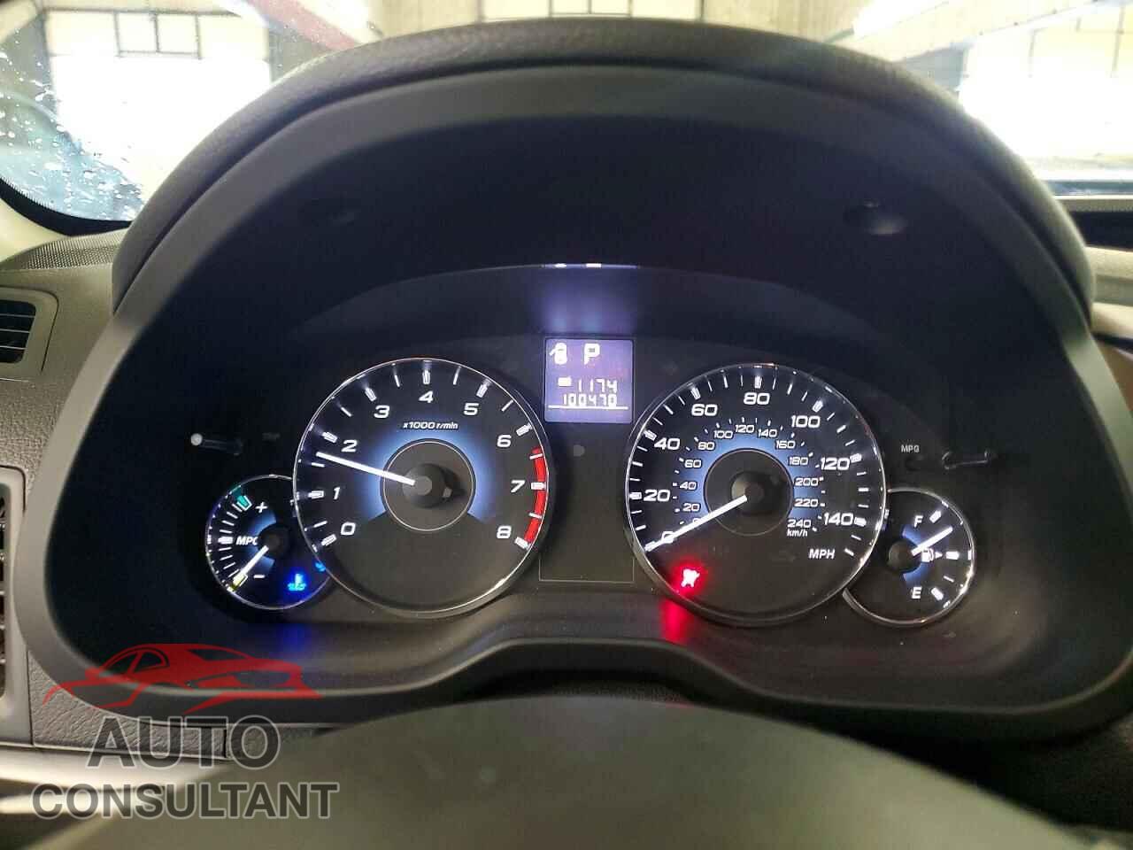 SUBARU OUTBACK 2012 - 4S4BRBAC3C3214370